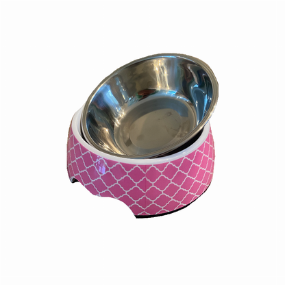 Cutie Ties Dog Bowl