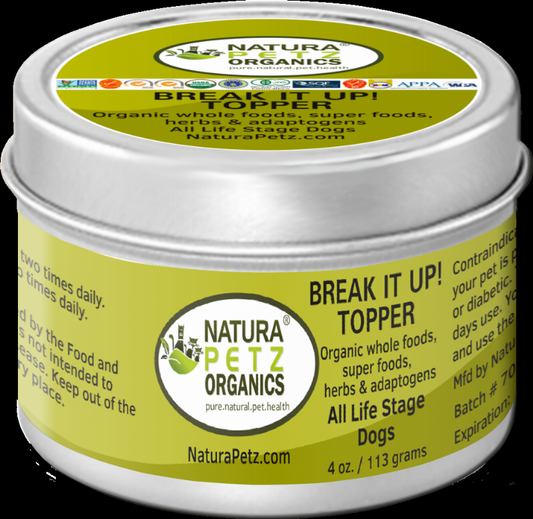 Break It Up! Meal Topper Stone Breakder Stone Eliminator* For Dogs And Cats - Flavored Meal Topper For Stones*