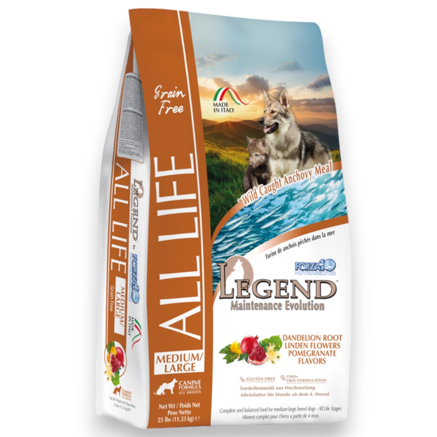 Forza10 Legend Breed Grain-Free Dry Dog Food