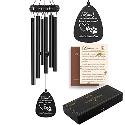 28" Pet Memorial Wind Chimes, Dog Memorial Gifts, Pet Loss Gifts