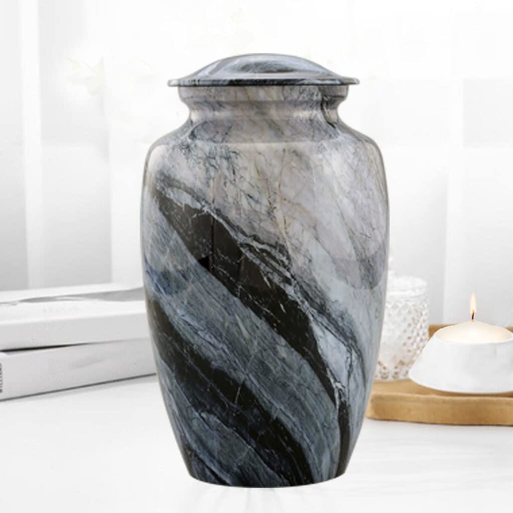 Marble Finish Memorial Urn