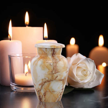 Small Marble Cremation Urn