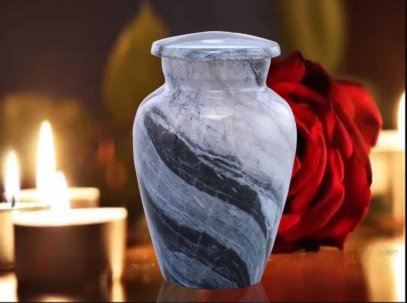 Marble Keepsake Urn for Ashes