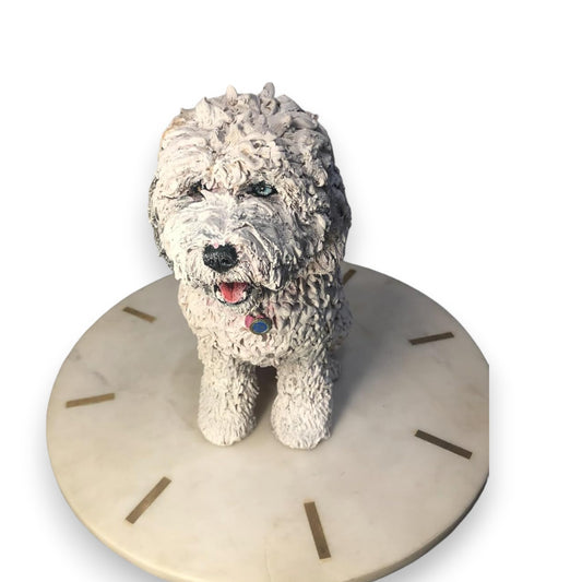 Personalize your pet sculpture today! (15" tall/long)