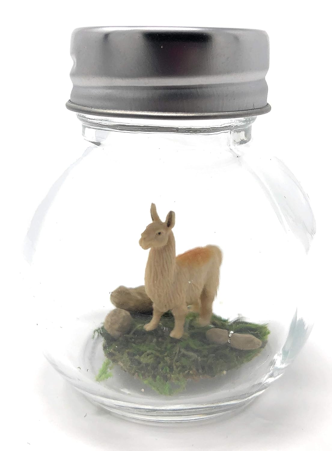 1 Inch Llama Desk Pet Figurine with Adoption Certificate