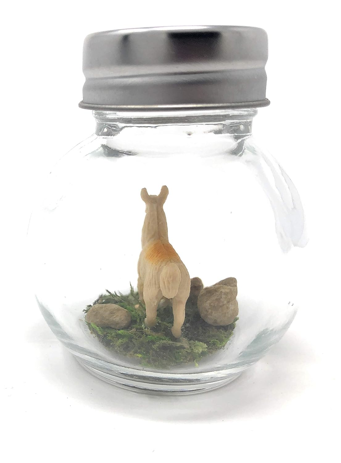 1 Inch Llama Desk Pet Figurine with Adoption Certificate