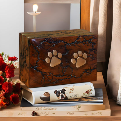 Best Urn for pets Dog urn Cat urn Pets ashes Small pet urn Large urn for pets ashes Cremation urn wooden urn for pets Personalized Wood urn (X-Small)