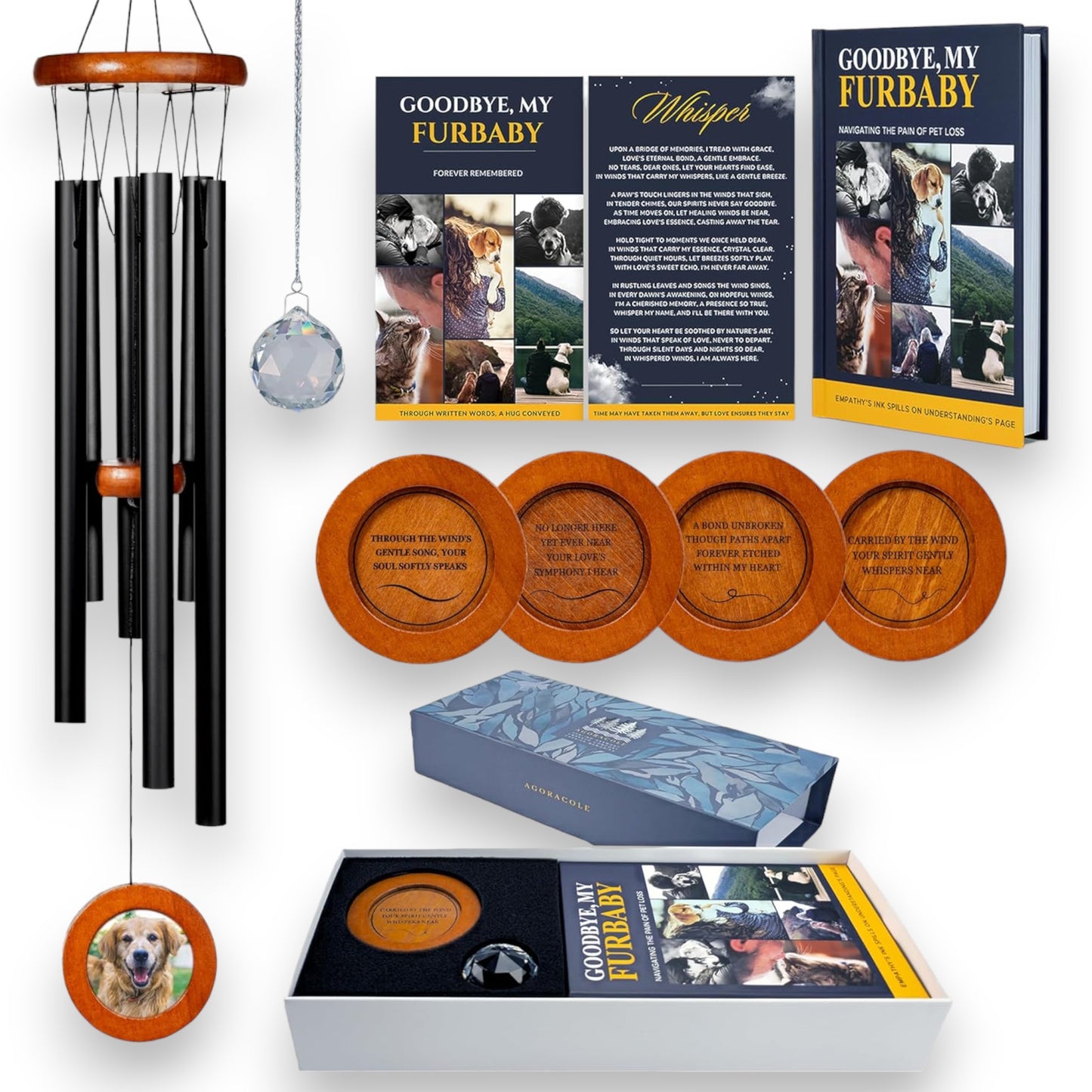 Pet Memorial Wind Chime product description